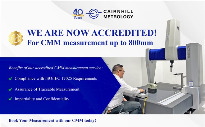 CMM Measurement Accreditation